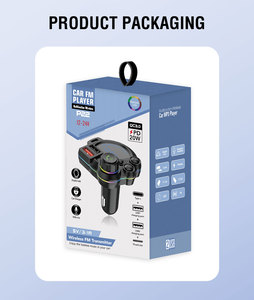 Dispositivos electrónicos, venta al por mayor, adaptador de carga inalámbrico <span class=keywords><strong>USB</strong></span> rápido para coche, receptor de Audio para llamadas manos libres, reproductor de MP3 con BT para coches - Product Image 5