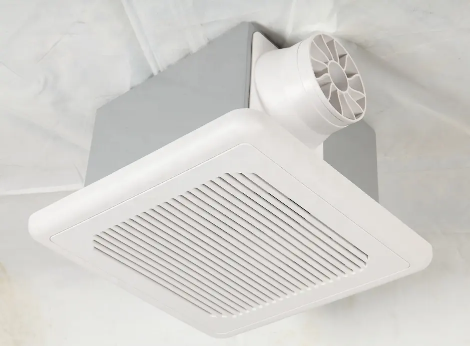 Ventilateur d'échappement de tuyau de plafond de couverture en métal intelligent de 12 pouces ventilateur de refroidissement pour la maison