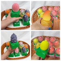 Crème glacée Yammy en forme de fruits (mangue, pêche, fraise, raisin, citron) la plus vendue et la plus délicieuse