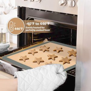 Tapete de Silicona para Hornear Galletas con Medidas, Antideslizante y Reutilizable, para la Encimera de la Cocina, para Pan y Galletas - Product Image 5