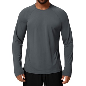 Pull à col rond de nouvelle conception, haut d'automne pour homme, logo personnalisé, t-shirt en tissu, manches longues pour homme - Product Image 1