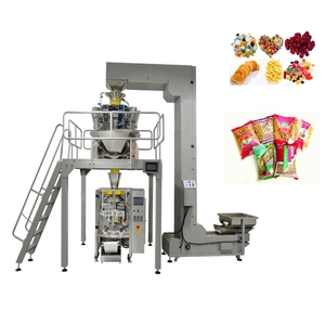 Máquina Automática Multifuncional para Envasar en Bolsas de Papel y Film: <span class=keywords><strong>Palomitas</strong></span>, Cacahuetes, Galletas, Aperitivos, <span class=keywords><strong>Ajo</strong></span>, Azúcar, Gomitas, Granos de Café, Pellets - Product Image 1