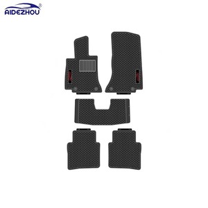 Tapis de sol de voiture en PVC latex 2D coloré au design unique pour chaque marque, adapté à la <span class=keywords><strong>Mercedes</strong></span> Benz Classe C - Product Image 1