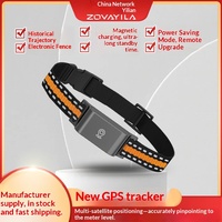 Traceur GPS mondial 4G GSM/GPRS Beidou mini pour animaux de compagnie, étanche en PVC, anti-perte, clôture électronique, historique d'itinéraire (OEM/White Label)