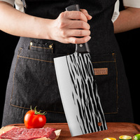 Couteau de chef tranchant coupe de viande couteau à découper les légumes forgé à la main cuisine ménage couteau en acier inoxydable