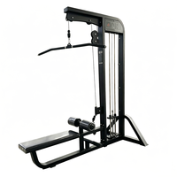 Machine de musculation multifonctionnelle à charges guidées pour tirage haut-bas, poulie latérale et rameur, équipement d'entraînement du dos pour club de fitness