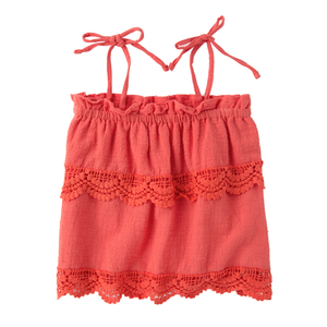 Nuevos Diseños de Blusas para Niñas, Blusas Halter con Hombros Descubiertos y Detalles de Red, de la Tienda en Línea - Product Image 2