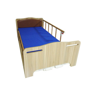 Lit médicalisé en bois massif avec tête et pied de lit, multifonctionnel, fabricant de Guangzhou - Product Image 2