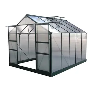 BSCI appeoval 8 * 10FT polycarbonate प्लास्टिक शीट कृषि ग्रीनहाउस आपूर्तिकर्ताओं