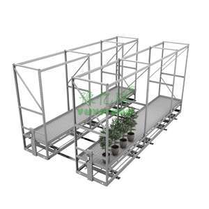 Système de culture verticale hydroponique intelligent de grande taille avec banc roulant pour l'agriculture en serre - Product Image 4