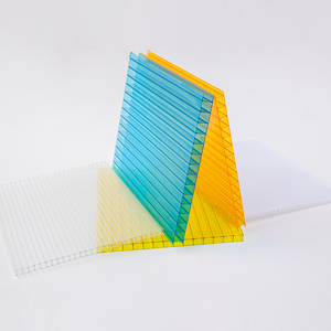 Lámina de <span class=keywords><strong>Policarbonato</strong></span> <span class=keywords><strong>Transparente</strong></span> de Doble Pared de 4 mm, Personalizable para las Cuatro Estaciones, Precio de Lámina Hueca - Product Image 5