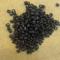 Plastik Rekayasa Paduan PC/ABS Grade Cetakan dengan Ketahanan Benturan Tinggi 36 dan Modulus Lentur 1951 Granul Hitam