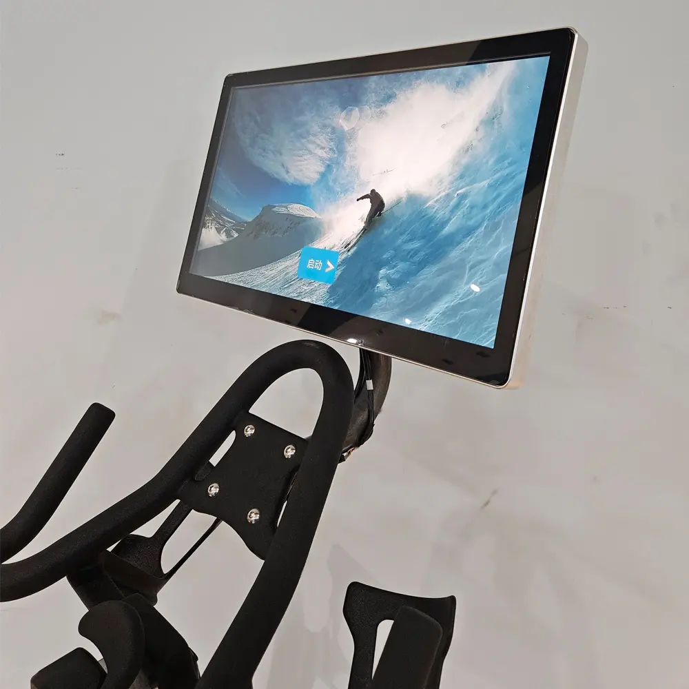 Muscolo edificio Cardio attrezzature per il Fitness 18.5 ''Touch Screen Spin Spinning cyclette per la vendita