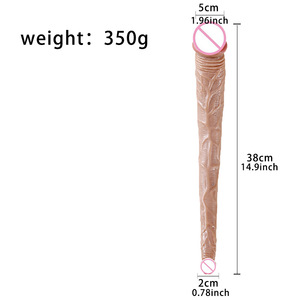 Realistico doppio testa Dildo per gli uomini adulti giocattoli sessuali per le lesbiche - Product Image 5