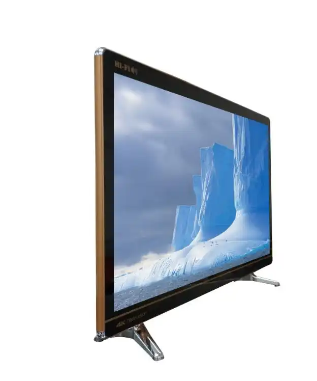 テレビスタンド、AC DCテレビとして見られるように、19インチ低消費電力LED液晶テレビ