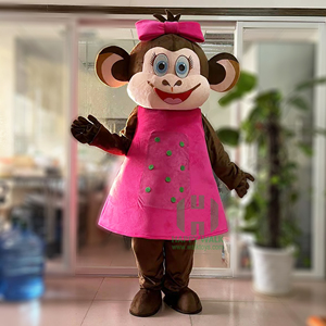 Disfraces de Mascotas de Animales para Fiestas de Cosplay de Dibujos Animados, Disfraces de Mascota Femenina de Mono Adulto Personalizados - Product Image 5