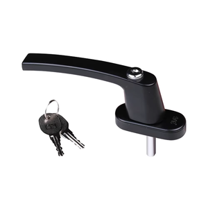 Poignée de verrouillage de serrure de fenêtre à <span class=keywords><strong>battant</strong></span> UPVC Quincaillerie de fenêtre inclinable et tournante Poignée de fenêtre haute sécurité en option avec clés - Product Image 2