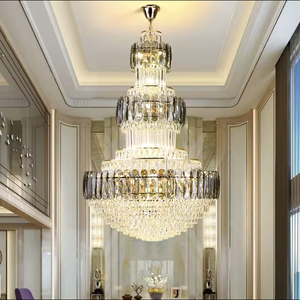 Duplex Building Hotel Project Modern Hotel Egyptian 3 Layered <b>Crystal</b> Luxury <b>Chandelier</b> - Product Image 3