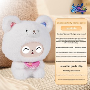 ตุ๊กตาช้าง LED Eye Screen AI ยี่ห้อ Jopark น่ารัก นุ่มนิ่ม สำหรับเด็ก ของขวัญวันเกิด ทำจากผ้าฝ้าย รับผลิตตามแบบ ODM ขายส่ง - Product Image 6