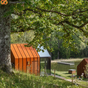Revêtement en acier corten découpé sur mesure pour l'extérieur de bâtiments modernes en métal vieilli, imperméable et écologique, mur-rideau - Product Image 1