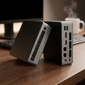 Mini <span class=keywords><strong>PC</strong></span> con Windows 11, Computadora de Escritorio Portátil para Oficina, Procesador Intel I3-1215U/I5-1235U, Estación de Trabajo para Oficina - Product Image 1