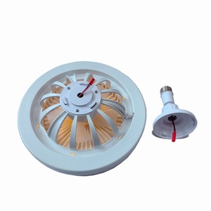 Ventilateur de plafond intelligent 30W 3000-6500K LED avec gradation et réglage des couleurs E27 B22 Corps de lampe ABS nouvellement conçu Télécommande - Product Image 5
