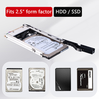 Unestech ST8214 Enclosure Mobile in Alluminio Antiurto per SSD/HDD SATAIII da 2,5 Pollici