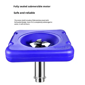 <span class=keywords><strong>Pompe</strong></span> <span class=keywords><strong>de</strong></span> <span class=keywords><strong>surface</strong></span> à aérateur à flotteur carré submersible à oxygénation rapide <span class=keywords><strong>pour</strong></span> l'aquaculture en lac, l'élevage <span class=keywords><strong>de</strong></span> poissons, l'étang - Product Image 5