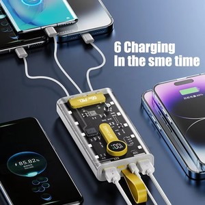 เครื่องชาร์จพก<span class=keywords><strong>พา</strong></span>ความจุสูง 22.5W สำหรับใช้งานกลางแจ้ง ชาร์จเร็<span class=keywords><strong>ว</strong></span>พิเศษ แบตสำรอง 10000/20000mAh พร้อมไฟ LED - Product Image 6