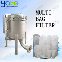 Boîtier de filtre à clapet à entrée supérieure en acier inoxydable 304/316 pour la purification de l'eau de process industrielle et la filtration des eaux usées