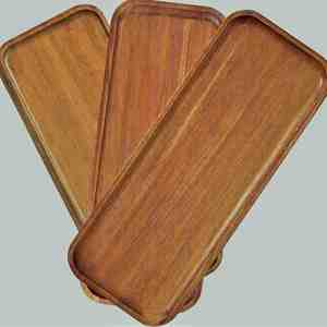 Custom Logo Solid Wooden Tray <b>Rustic</b> <b>Wood</b> Serving Trays Dinner Board Food Fruit Bread Decorative Plates <b>Wood</b> Trays - Product Image 3