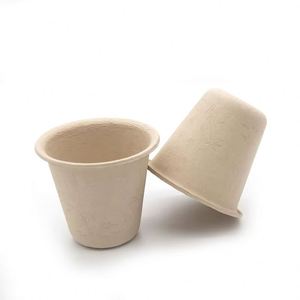 Vasos de Café Desechables Biodegradables de Pulpa de Bambú al por Mayor para el Hogar y Comida para Llevar en Restaurantes - Product Image 2