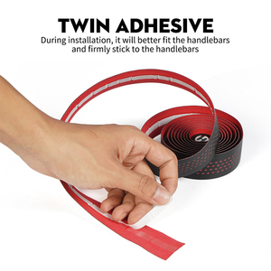 TOSEEK Ruban de guidon de vélo personnalisé en PU+EVA, Accessoires de vélo, Ruban de guidon de vélo de <span class=keywords><strong>route</strong></span>, Pièces de vélo - Product Image 5