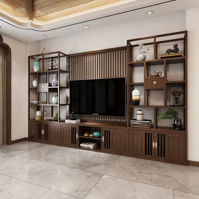 Modern Laser TV Projector Cabinet Advanced Home Cinema Solution for Living Room Hotel Apartment TV Stand