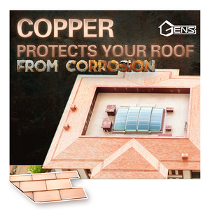 Nuevos tipos de tejas de techo de cobre de alta calidad con los más populares - Product Image 2