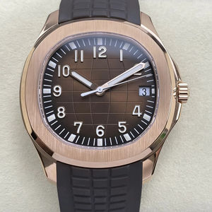 Reloj Mecánico de Lujo, Super Calidad, Resistente al Agua, 40mm, Fábrica DDF, Movimiento ETA 330, 5167, Peso 113g, Oro Rosa, PP - Product Image 1