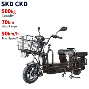 Hot sale electric cargo bike 40-50km/h speed 50-70km range 500kg load cargo bike electric electric scooter