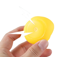 Canard de bain en caoutchouc jaune personnalisé de 2 pouces, jouet flottant couineur en PVC, vente en gros, cadeau promotionnel de vacances pour enfants