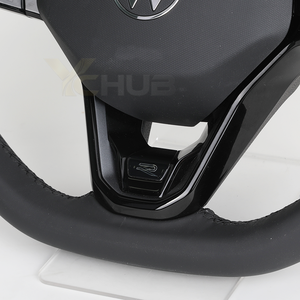 Volant R-Line avec bouton CNCL pour Volkswagen VW Golf <span class=keywords><strong>8</strong></span> MK8 R 5 6 7 MK5 MK6 MK7 Polo GTI Scirocco Jetta Passat CC B7 B8 - Product Image 3