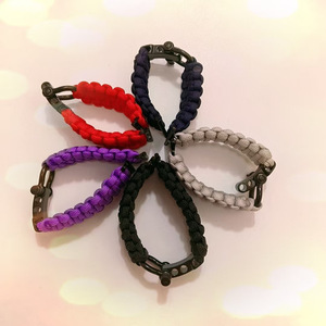 Bracelet en nylon paracorde pour Apple Watch 20 mm, tissage textile, boucle à pression sportive - Product Image 4