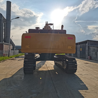 Excavatrice sur chenilles de qualité minière de 56 tonnes avec une puissance de 298 kW pour l'excavation de carrières à charges lourdes et la construction d'infrastructure