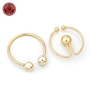 Connecteur de bikini, quincaillerie de maillot de bain, boucle de forme irrégulière, décoration en métal personnalisée en forme de coquillage pour robe femme, perles, anneau, boucle - Product Image 3