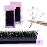 DAMMAN Smart Fans Cils 0.05 C D Curl Mix 8-16mm Easy Fans Cils Plateau Volume Classique Extensions de Cils