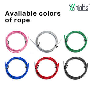 Corde à <span class=keywords><strong>sauter</strong></span> promotionnelle Shinho en gros, vitesse réglable, poignée en aluminium, texture métallique confortable et rotation fluide pour tous les niveaux <span class=keywords><strong>d</strong></span>'utilisateurs - Product Image 6