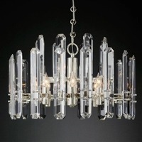 Lustres décoratifs modernes en verre pour mariage, lampes suspendues, décoration intérieure
