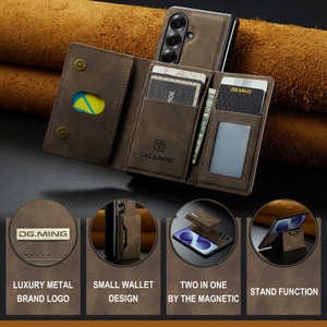 เคสโทรศัพท์หนัง PU แม่เหล็กแบบพับได้ ขายดี สำหรับ Samsung Z Fold 8 Ultra 3 4 5 6 7 พร้อมช่องใส่บัตร ตั้งได้ กันกระแทก - Product Image 2