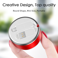 Câbles de charge rapide multi-ports rétractables avec connecteurs Type C, Micro et 8 broches, 3 en 1, pour cadeaux