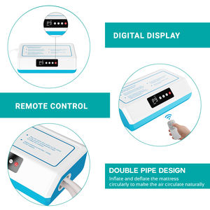 Pemasaran memimpin Digital tahan Air Mode statis kasur tiup kasur udara gelembung Anti nyeri tempat tidur rumah sakit <span class=keywords><strong>nebulizer</strong></span> produk - Product Image 5