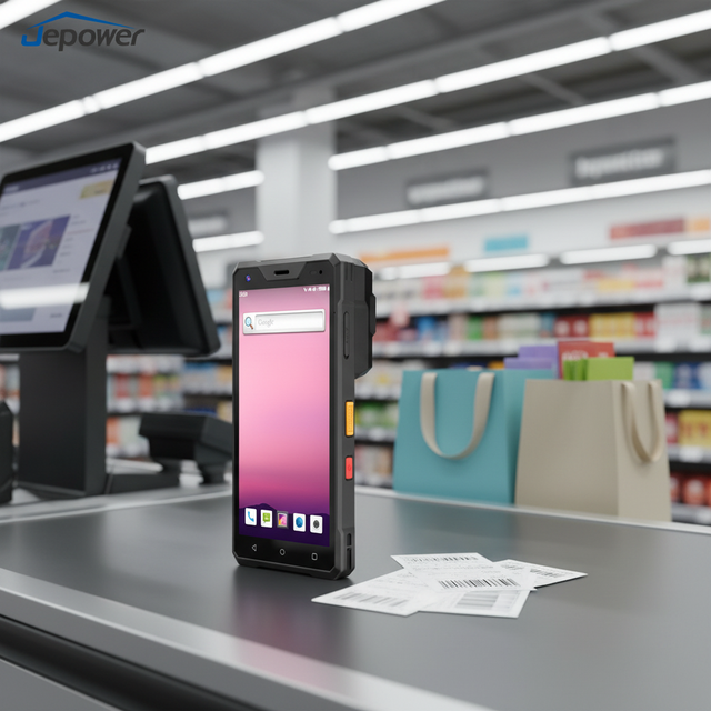 Hotsale Android 12 Handheld Rugged PDA 2.0 GHz 5200mAh Battery 1D 2D Barcode Scanner Inventory Mobile Data Terminal