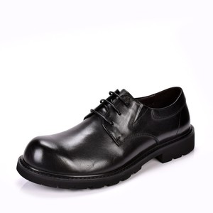 Chaussures habillées de luxe pour hommes en cuir véritable de haute qualité, à semelles épaisses, rehaussantes et confortables - Product Image 3